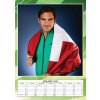 Nástěnný kalendář 2025: Roger Federer (A3 29,7 x 42 cm)