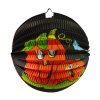 Lampion černý Halloween dýně 25 cm