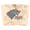 Cestovní hrnek Game Of Thrones | Hra o trůny: Winter Is Coming (objem 355 ml) béžový