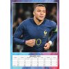 Nástěnný kalendář 2025: Kylian Mbappé (A3 29,7 x 42 cm)