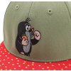 Dětská snapback čepice - kšiltovka The Little Mole | Krteček: Jahoda