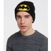 Zimní přeložená pletená čepice DC Comics | Batman: Logo (univerzální) černá