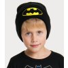 Zimní dětská pletená čepice DC Comics: Batman Logo (univerzální) černá