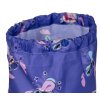 Gym bag pytlík se šňůrkami Disney | Lilo & Stitch: Tváře Stitche (30 x 39 cm) fialový polyester