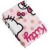 Dětský ručník - pončo Hello Kitty: Figury a Nápis (50 x 115 cm)