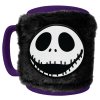Keramický hrnek s chlupatým odnímatelným obalem Disney | Nightmare before Christmas | Ukradené Vánoce: Jack (objem 440 ml)