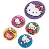 Placka odznak set 5 kusů Hello Kitty: Pózy (průměr 25 | 38 mm)