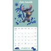 Oficiální nástěnný kalendář Disney 2026: Lilo & Stitch s plakátem (SQ 30,5 x 30,5 | 61 cm)