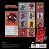 Oficiální nástěnný kalendář 2026 Marvel: Deadpool s plakátem (SQ 30,5 x 30,5 | 61 cm)