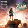 Oficiální nástěnný kalendář Nintendo 2026 s plakátem: The Legend Of Zelda (SQ 30,5 x 30,5 | 61 cm)