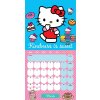 Oficiální nástěnný kalendář 2026 Hello Kitty s plakátem (SQ 30,5 x 30,5 | 61 cm)