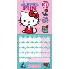 Oficiální nástěnný kalendář 2026 Hello Kitty s plakátem (SQ 30,5 x 30,5 | 61 cm)