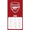 Oficiální nástěnný kalendář 2026 FC Arsenal: Legendy (30,5 x 30,5 | 61 cm)