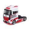 Bburago - Haulers custom cabs, M-B Actros Gigaspace, červeno-bílá, 1:43
