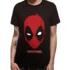 TRIČKO PÁNSKÉ/MARVEL/DEADPOOL PORTRAIT/ČERNÉ/VELIKOST (XL)