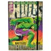 BLOK/ZÁPISNÍK A5/MARVEL/HULK COMIC COVER/15 x 21 cm/240 stran