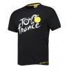 Pánské tričko Tour de France: 2019 Logo (L) černé bavlna