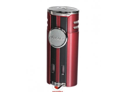 13943 4 zigarrenanzunder xikar 574rd hp4 quad lighter red