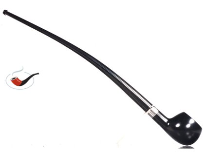 Pfeife Peterson Churchwarden Prince Ebony