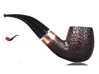 Pfeife Savinelli Marte Rusticated 616