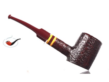 Pfeife Savinelli Regimental Rustic Dark Brown 310