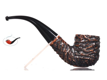 Pfeife Peterson Aran Rusticated 01  + stojánek na 1 dýmku drátěný zdarma