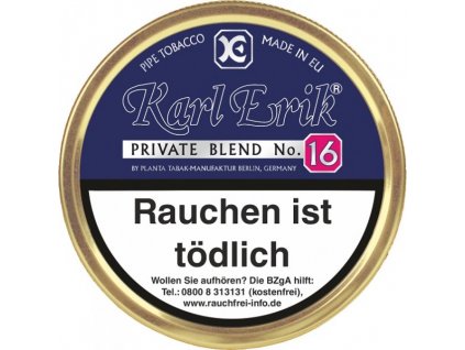 Pfeifentabak Karl Erik No16 100g