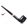 Pfeife Peterson Junior Black Smooth Straight Billiard Fishtail 01