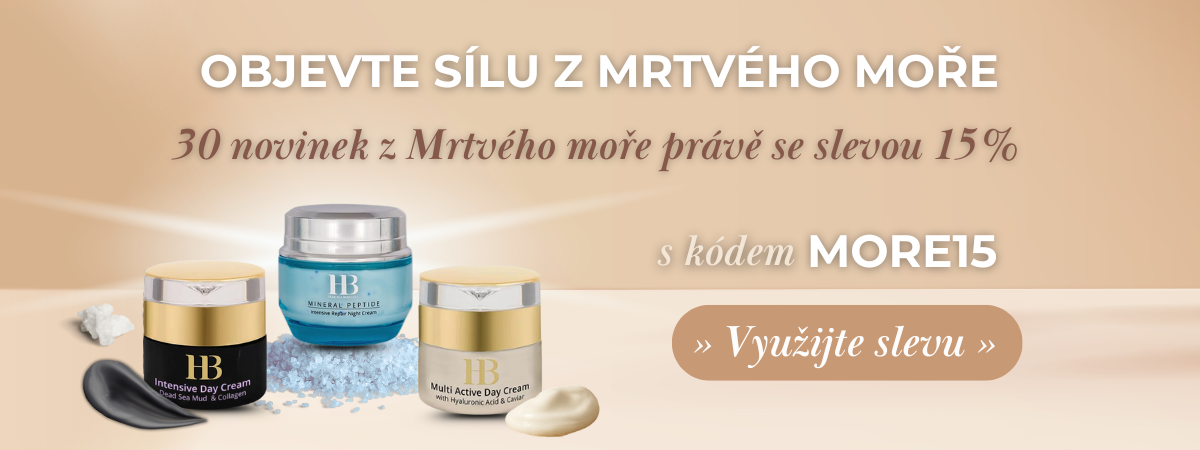 Novinky z Mrtvého moře v akci