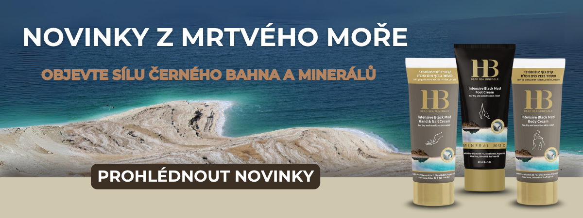 Novinky z mrtvého moře -péče o celé tělo