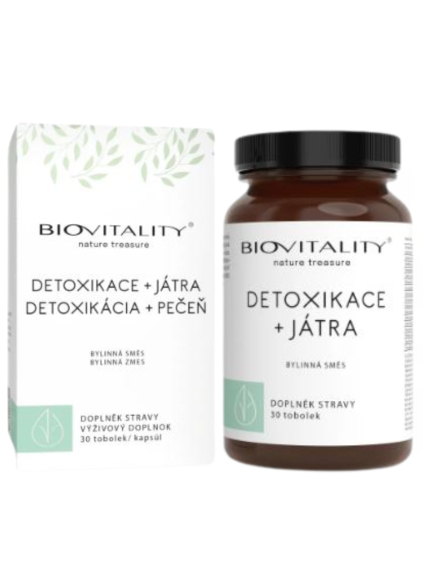 Detoxikace + Játra 60 tobolek