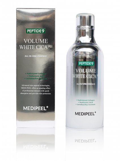 MEDI-PEEL Peptide 9 Volume White Cica - Rozjasňující kyslíková esence, 100ml