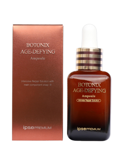 Botonix Age-defying Ampoule - pleťové sérum s 24K zlatem a efektem botoxu, 60ml