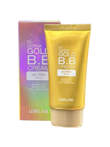 LEBELAGE - Pečující BB krém s SFP 50 - Dr. Derma Gold BB Cream 30 ml