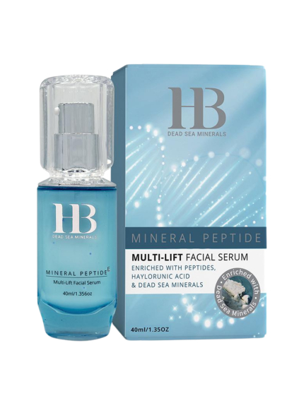 H&B Dead Sea Minerals - Multiliftingové sérum na obličej Mineral Peptide 40 ml