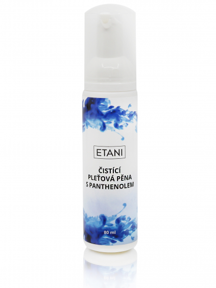 ETANI Čistící pleťová pěna s panthenolem, 80ml