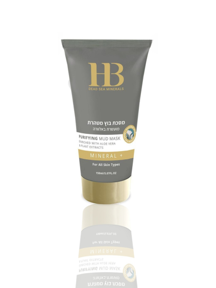 H&B Dead Sea Minerals - Detoxikační pleťová bahenní maska s minerály Mrtvého moře