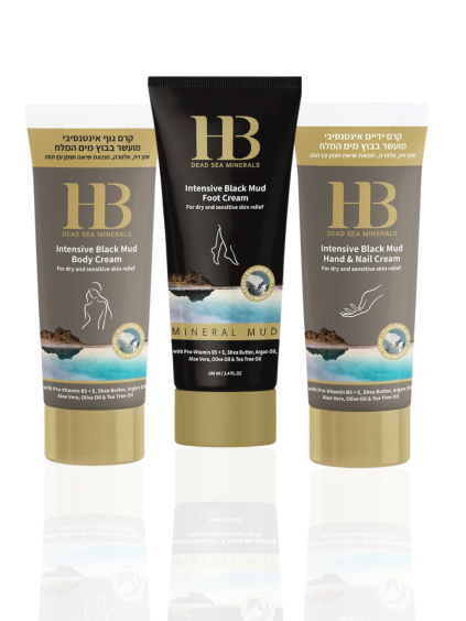 H&B Dead Sea Minerals - Intenzivní péče o tělo s černým bahnem z Mrtvého moře