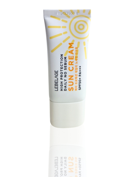 Lebelage High Protection Daily No Sebum Sun Cream SPF 50+ PA+++ – opalovací krém na obličej bez lesku