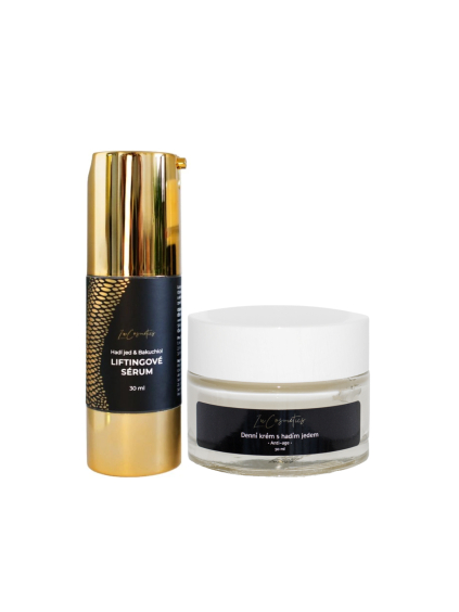 LuCosmetics sada proti vráskám s hadím jedem a bakuchiolem