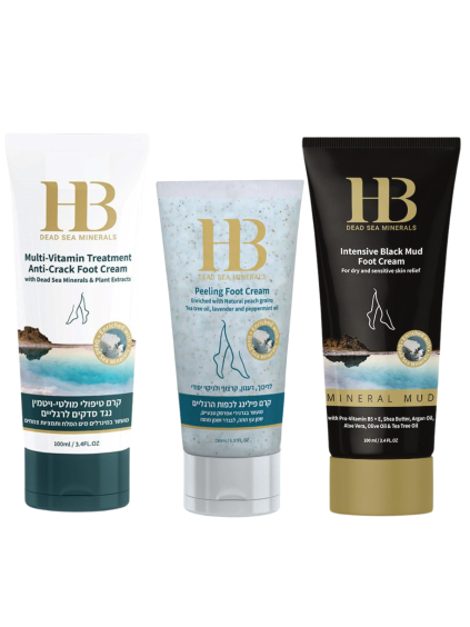 HB Dead Sea – Regenerační sada pro hebké nohy bez prasklin
