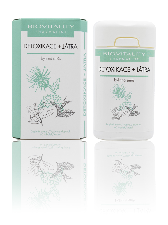 Green Idea Detoxikace + Játra 60 tobolek