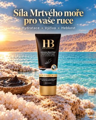 HB Dead Sea poznejte sílu Mrtvého moře pro hebkost Vašich rukou #mrtvemore#izrael #ruce