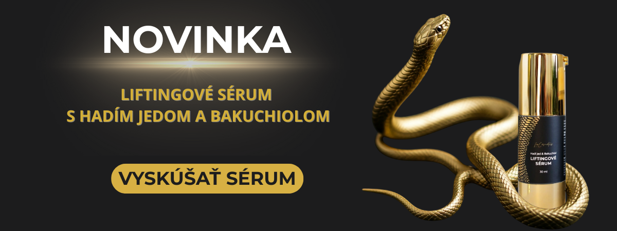 NOVINKA LIFTINGOVÉ SÉRUM S HADÍM JEDOM A BAKUCHIOLOM