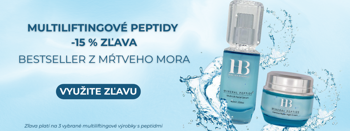 Peptidy z Mŕtveho mora v akcii -15%