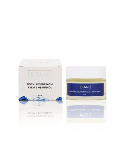 ETANI Nočný regeneračný krém s marhuľou, 50ml