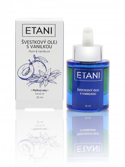 ETANI Slivkový olej s vanilkou, 30ml