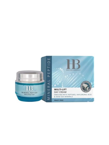 H&B Dead Sea Minerals - Multiliftingový denný krém Mineral peptide 50 ml