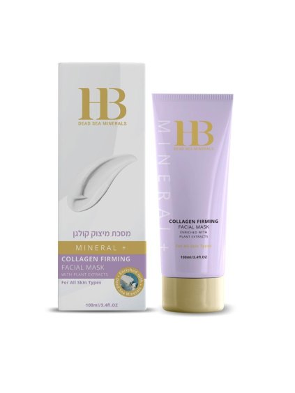 H&B Dead Sea Minerals - Kolagénová spevňujúca pleťová maska 100 ml