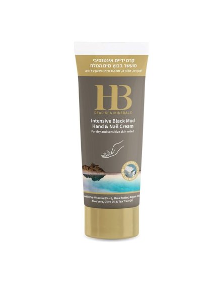 H&B Dead Sea Minerals - Intenzívny krém na ruky a nechty s obsahom výživného bahna z Mŕtveho mora 200 ml